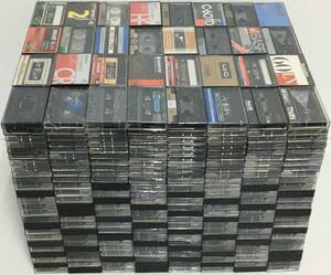 ★☆ク677 中古 カセットテープ 大量 まとめ 800本 セット SONY TDK maxell DENON BASF Scotch SANYO TOSHIBA Lo-D Technics coop That