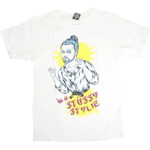 STUSSY ステューシー STUSSY STYLIE TEE WHITE Tシャツ 白 Size 【S】 【新古品・未使用品】 20813013