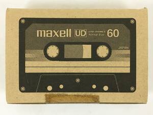 ●○シ472 未開封 非売品 カセットテープ maxell UD60FM stereo 2019年11月号 特別付録○●