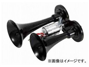 ジェットイノウエ ヤンキーホーン200 ブラック 200mm 24V 低電流タイプ 505565