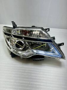 S-3418 セレナ 右 ヘッドライト LED C26 後期 KOITO 100-23683 打刻:Y NISSAN SERENA 純正 7.24AM