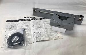 AK01410▲希少 MICRO マイクロ A-1 サブアームベース/ベースガイド 説明書付 DD-6/DD‐7/マイクロ精機/レコードプレーヤー/トーンアーム