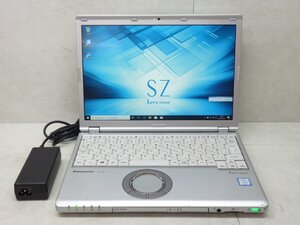 ☆1円☆第7世代☆CF-SZ6Y28VS☆Core i5 2.60GHz/8GB/SSD256GB/累積10930/高解像度1920×1200/DVD/無線/Bluetooth/カメラ/Office/DtoD領域☆