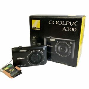 IS-1 未使用品 株式会社ニコン Nikon デジタル カメラ クールピクス COOLPIX A300 説明賞 付属品付き 箱付き