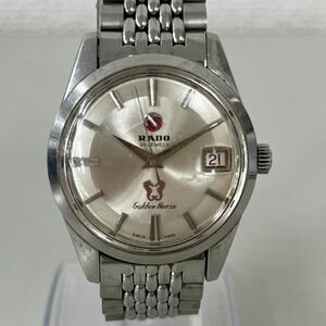 F201-H29-112 ◎ RADO ラドー ゴールデンフォース REF11675 デイト 自動巻き メンズ 腕時計 リューズ 稼働 約3.5cm/16cm