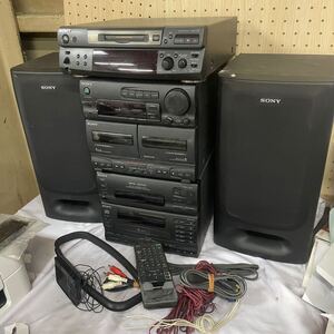 現状 SONY ソニー システムコンポ MDS-S38 MHC-J570C