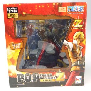 061 メガハウス Portrait.Of.Pirates ワンピース エクセレントモデル EDITION-Z サンジ 1/8 フィギュア ※中古