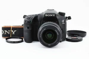 ★☆人気機種 Sony ソニー α77 18-55 レンズセット #2144685☆★