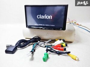 保証付 Clarion クラリオン メモリーナビ NX716 地図データ 2017年 Bluetooth DVD CD カーナビ 即納 棚C5