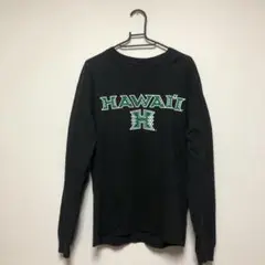 ハワイ大学 Hawaii university ロンT Mサイズ