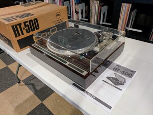 元箱付 メンテナンス済 Lo-D HT-500 新品針 フルオートレコードプレーヤー ダイレクトドライブ クォーツ