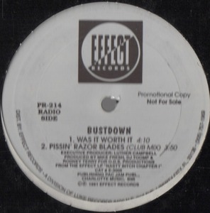 【廃盤12inch】Bustdown / Pissin