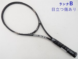 中古 テニスラケット ミズノ エムエス 300 Nプラス【一部グロメット割れ有り】 (G3相当)MIZUNO MS 300 N+