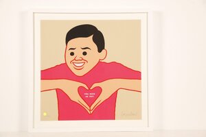 Joan Cornella ホアンコルネラ 「You make me sick」2019 直筆サイン入り 額装 前衛芸術家 現代アート シルクスクリーン 模写】限定150部