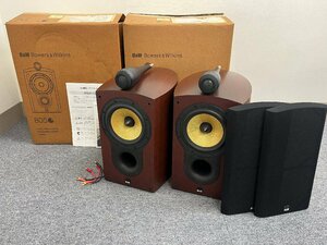 B&W Bowers & Wilkins 805S MR ブックシェルフスピーカー ローズナット ROSENUT ペア スピーカー オーディオ機器