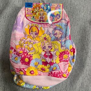 プリキュアショーツ 女児ショーツ Go！プリンセスプリキュア 130cm2枚組 タグ付き新品保存品１９