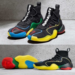 アディダス 25.5cm クレイジー BYW LVL X ファレル ウィリアムス コラボ 定価31900円 ブラック Originals CRAZY BYW LVL X PW オリジナルス