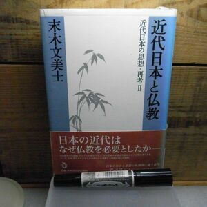 近代日本と仏教　近代日本の思想・再考Ⅱ　末木 文美士　トランスビュー　2004年初版　線引き書込み有り　