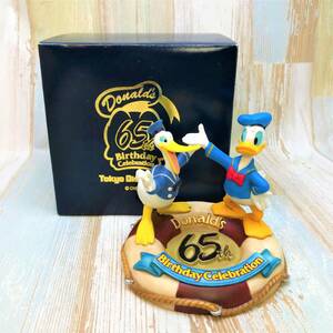 レア★ドナルドダック生誕65周年記念 Donald Duck★陶器製フィギュア クラシック★ディズニー Disney TDL