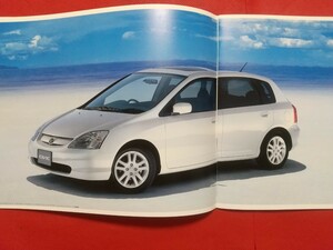 ◎送料無料【ホンダ シビック】カタログ 2000年9月 EU1/EU2/EU3/EU4 HONDA CIVIC B/G/iE/X/G4/X4 FF/4WD 