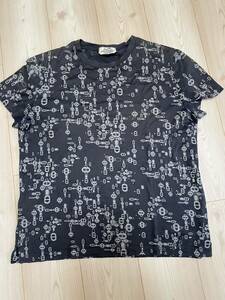 格安　HERMES エルメス　シェーヌダンクル柄　Tシャツ　M