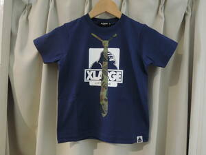 X-LARGE エクストララージ XLARGE Kids OGゴリラ ネクタイ S/S TEE ネイビー 120サイズ キッズ ZOZOTOWN 完売 最新人気商品