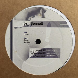 Jeff Bennett / Codes EP [Sensei SNS 014] 