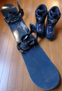 BURTON,SALOMON,HEAD（BOA)　板152ｃｍ、ブーツ27.5ｃｍ　３点セット