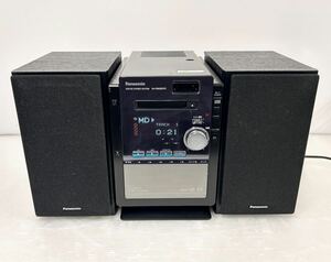 Panasonic/パナソニック DVD/SD ステレオシステム (SA-PM930DVD) CD5枚チェンジャー・MD・SD・DVD・ラジオ 通電OK ジャンク品