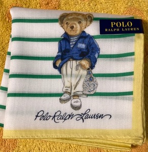 POLO RALPH LAUREN ポロラルフローレン　ハンカチ　ベアy