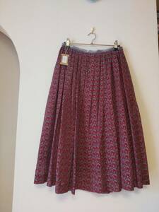 【最終値下げ】リゼッタ　Lisette　スカート　シュテラ　36 一回のみ着用　絹　シルク　タグ付き