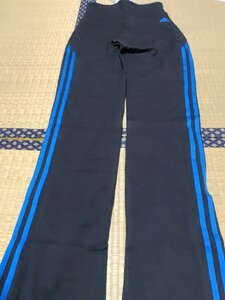 【新品】アディダス スウェットパンツ XS 黒×青