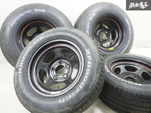 Bassett バセット ホイール 15インチ 8J -10 10J -25 実測 5穴 PCD127 235/60R15 255/70R15 C1500 タホ サバーバン ★ 棚