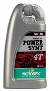 デイトナ MOTOREX POWER SYNT 4T（SAE 5W-40） 1L (97782)