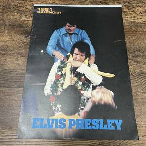 K-3151■ELVIS PRESLEY 1981 CALENDAR■エルビス・プレスリー 1981年カレンダー■