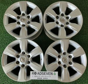 ★トヨタ TOYOTA 150系 ランドクルーザー プラド 純正 17インチ 17×7.5J +25 PCD139.7 6H 4本Set アルミホイール 中古 ★送料無料