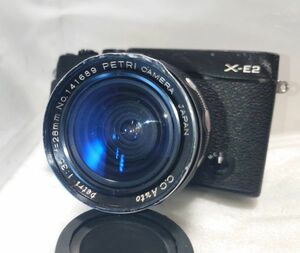 ★アダプター付き！光学光学★PETRI ペトリ C.C 28mm F3.5★完動品★