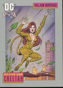 トレカ/DCコミック トレーディング カード DC Comics 023 チーター (Cheetah)★アメコミ トレーディングカード