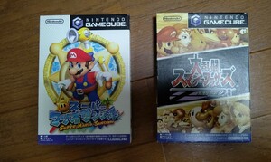 GC ゲームキューブ スーパーマリオサンシャイン 大乱闘スマッシュブラザーズDX