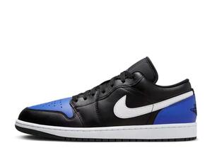 Nike Air Jordan 1 Low "Black/Game Royal/White" 25cm 553558-042