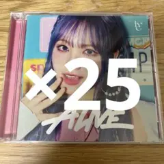 ive リズ cd 25枚 alive ソロジャケット 開封済み