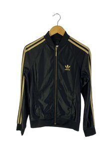 adidas◆90～00s/黒タグ/ジャージ/S/ポリエステル/BLK/ブラック//