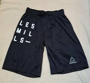 レスミルズ 【人気】 ボディコンバット ボディパンプ ショーツ 黒 シンプル ■ 同梱可能 ■ Lesmills レズミルズ