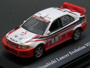 ☆☆日曜夜☆ルース☆MITSUBISHI LANCER EVOLUTION VI (V) WRC☆(1998) MONTE CARLO☆CARARAMA☆HONGWELL☆1/72