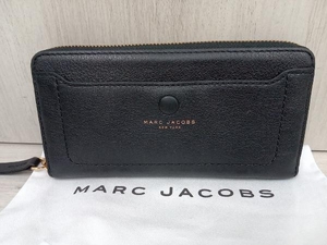 MARC JACOBS 長財布(小銭入れあり)ブラック レディース