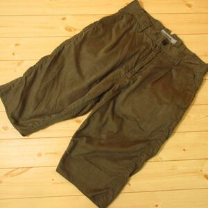 ◎nonnative ノンネイティブ 日本製◆ハーフパンツ ショートパンツ ミリタリー パッカリング◆メンズ カーキ 0サイズ◆P5753