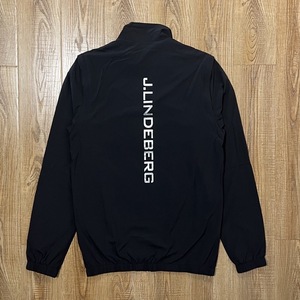 新品　J.LINDEBERG　ゴルフ　2wayジャケット　ブルゾン　ブラック　XL 