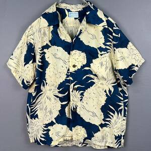 Wm846 日本製 ROYAL HAWAIIAN SUN SURF サンサーフ 東洋エンタープライズ アロハ ハワイアン シャツ レーヨン メンズ