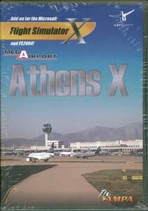 新品 Mega Airport Athens X (FSX/FS2004) アテネ エレフテリオス・ヴェニゼロス国際空港 アドオンソフト