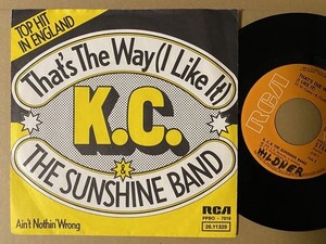 試聴 SOUL FUNK 45 サンプリングねた KC And The Sunshine Band- Ain’t Nothin’ Wrong- That’s The Way フリーソウル MURO ダンクラ